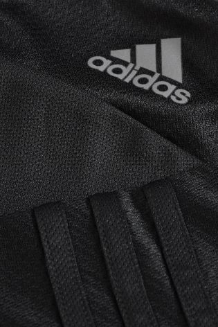 Black adidas Run Response Short Sleeve Tee